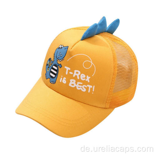 Cartoon Mesh Kids Hat